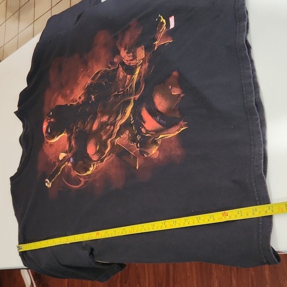 Marvel Deadpool Shirt Mens Size 2XL Official Vintage Graphic Rare 2013 - Picture 8 of 8